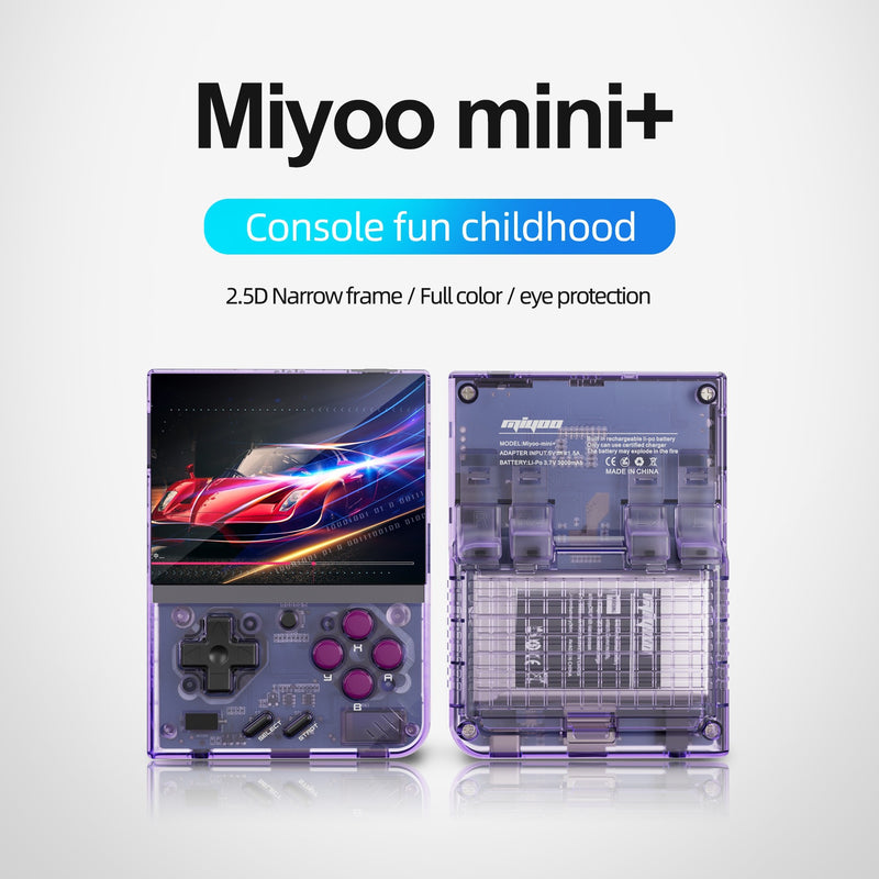 Load image into Gallery viewer, Miyoo Mini Plus 3.5 Inch IPS Screen Retro Handheld Game Console (64GB)
