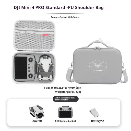 DJI Mini 3/4 Pro/2 SE Storage Bag Portable Case