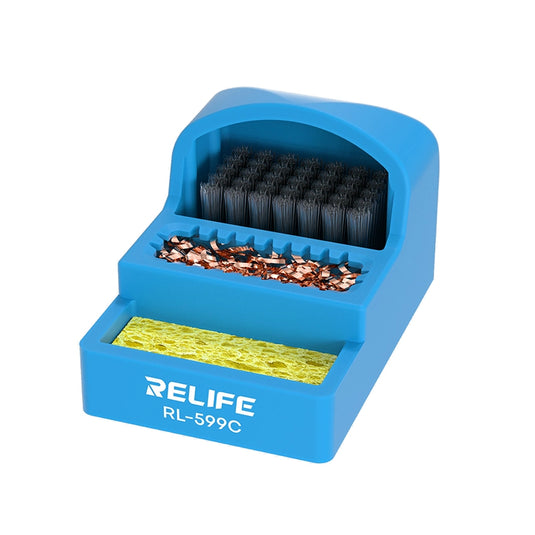 [RL-599C] RELIFE 3-in-1 soldering iron tip cleaner