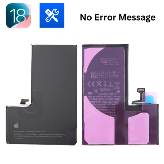 [A3011][Self Service Repair No Error Message] Genuine Apple iPhone 15 Pro - Replacement Battery