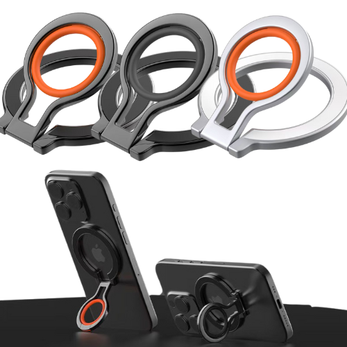 iPhone 12/13/14/15/16 -  Super Strong Magnetic MagSafe Ring Holder Kickstand Grips 360 Rotation