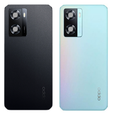 [With Camera Lens] OPPO A57 4G 2022 / A57s 4G 2022 / A77 4G 2022 - Back Rear Glass Panel Cover - Polar Tech Australia