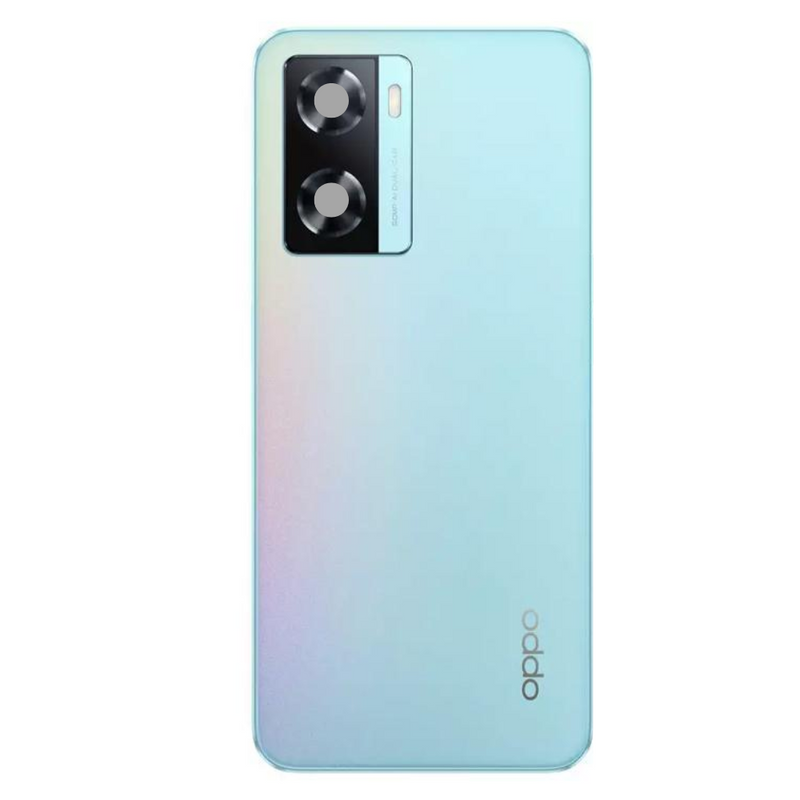 Chargez l&#39;image dans la visionneuse de la galerie, [With Camera Lens] OPPO A57 4G 2022 / A57s 4G 2022 / A77 4G 2022 - Back Rear Glass Panel Cover - Polar Tech Australia
