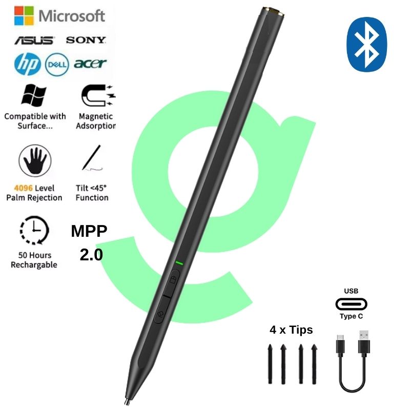 Chargez l&#39;image dans la visionneuse de la galerie, [C582S][Bluetooth] Microsoft Surface/ASUS/HP/DELL Windows 11/10 Compatible Stylus Touch Pen - Polar Tech Australia
