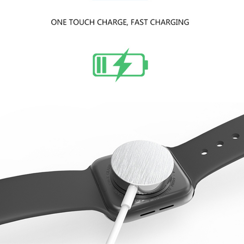 Chargez l&#39;image dans la visionneuse de la galerie, Apple Watch Magnetic Metal Wireless Charger Cable - Polar Tech Australia
