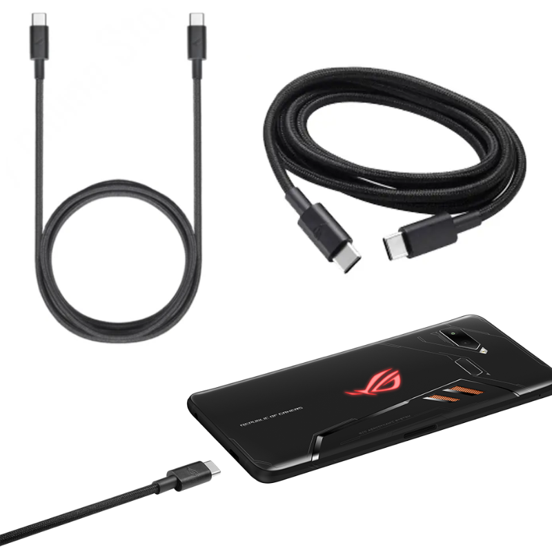 Cargue la imagen en el visor de la galería, [30W][Type-C] ASUS USB C Rog 3/5/6/7 Super Fast Charger Travel Adapter &amp; Charging Cable - Polar Tech Australia
