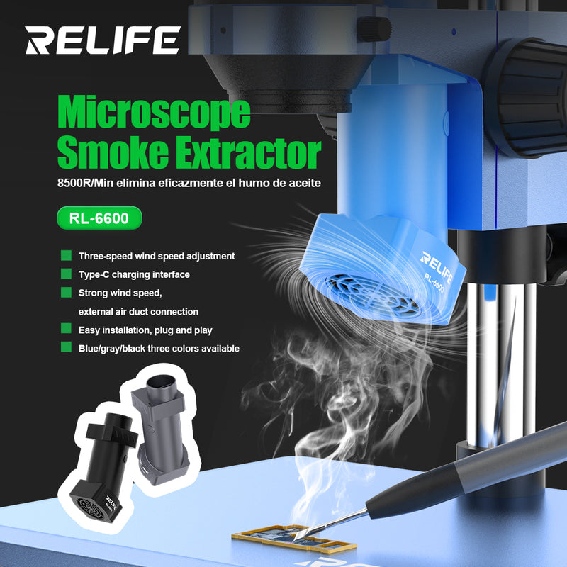 Chargez l&#39;image dans la visionneuse de la galerie, [RL-6600] RELIFE Microscope Smoke Extractor
