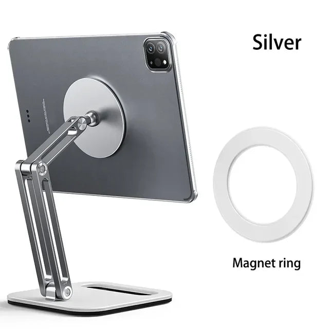 Chargez l&#39;image dans la visionneuse de la galerie, BONERUY Magnetic Tablet Stand Foldable and Adjustable Magnetic Suspension iPad Stand
