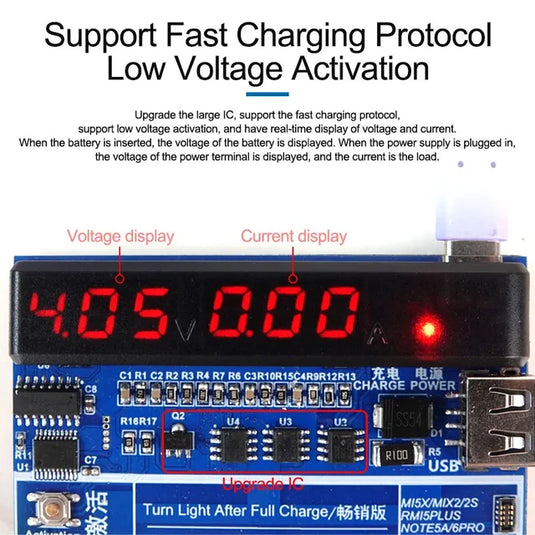 [SS-915] Sunshine iPhone Apple Watch Samsung OPPO Sony Smart Phone Battery Fast charging Activation Board - Polar Tech Australia