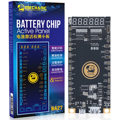 Mechanic BA27 Battery Activation Detection Board For iPhone 5-13 Pro Max / Android Phone