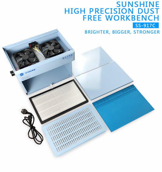 [SS-917C] SUNSHINE Dustless Dust-Free Workshop Worktable High Precision Dust Free Workbench - Polar Tech Australia