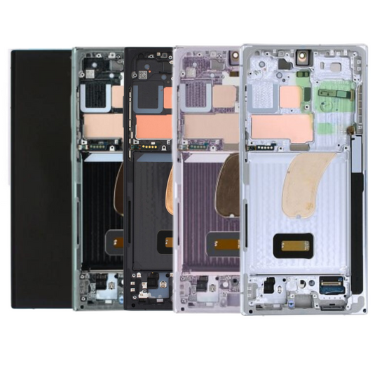 [AFT][With Frame] Samsung Galaxy S23 Ultra (S918) OLED LCD Touch Digitizer Screen Assembly - Polar Tech Australia