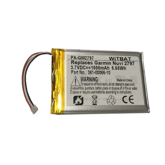 [361-00066-10] OEM Garmin Nuvi 2797 2757LM 2689LMT GPS - Replacement Battery Extra Capacity Version