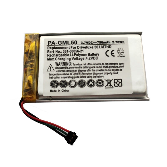 [361-00056-21] OEM Garmin Driveluxe 50 LMTHD GPS - Replacement Battery Extra Capacity Version