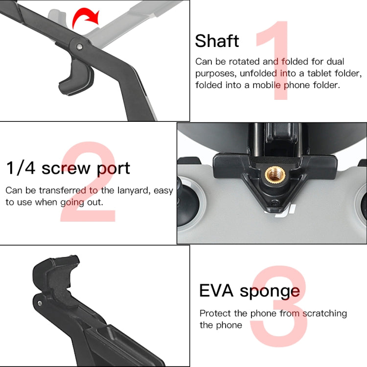 Chargez l&#39;image dans la visionneuse de la galerie, RCSTQ Remote Control Phone Tablet Bracket for DJI Mavic 3/Mini 2/Mini 3 Pro
