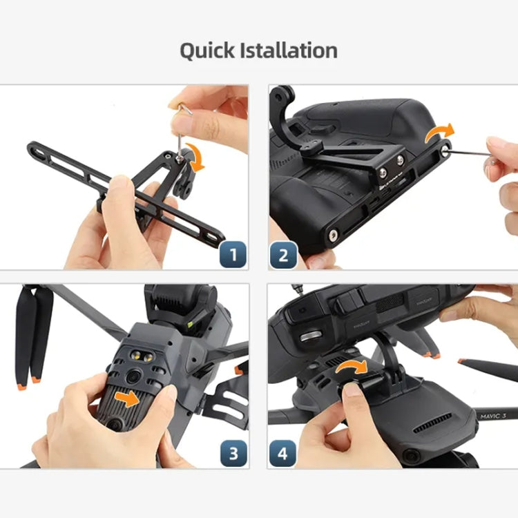 Chargez l&#39;image dans la visionneuse de la galerie, Sunnylife M3-GZ546 Handheld Gimbal Stabilizer Modification for DJI Mavic 3 Series
