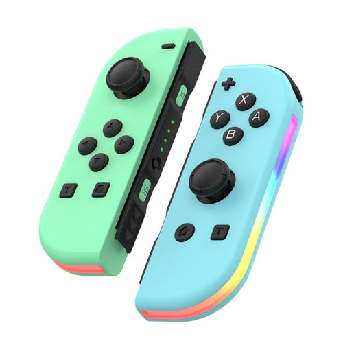 JOY-02 Gaming Left And Right Handle With RGB Lights Body Feel Bluetooth Gamepad For Switch / Switch OLED / Switch Pro / Switch Lite / Switch Joycon