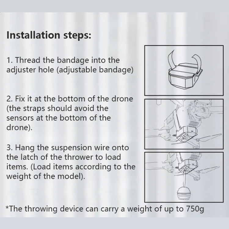 Load image into Gallery viewer, Drone Universal Delivery System: Precision Drop with Remote Control
