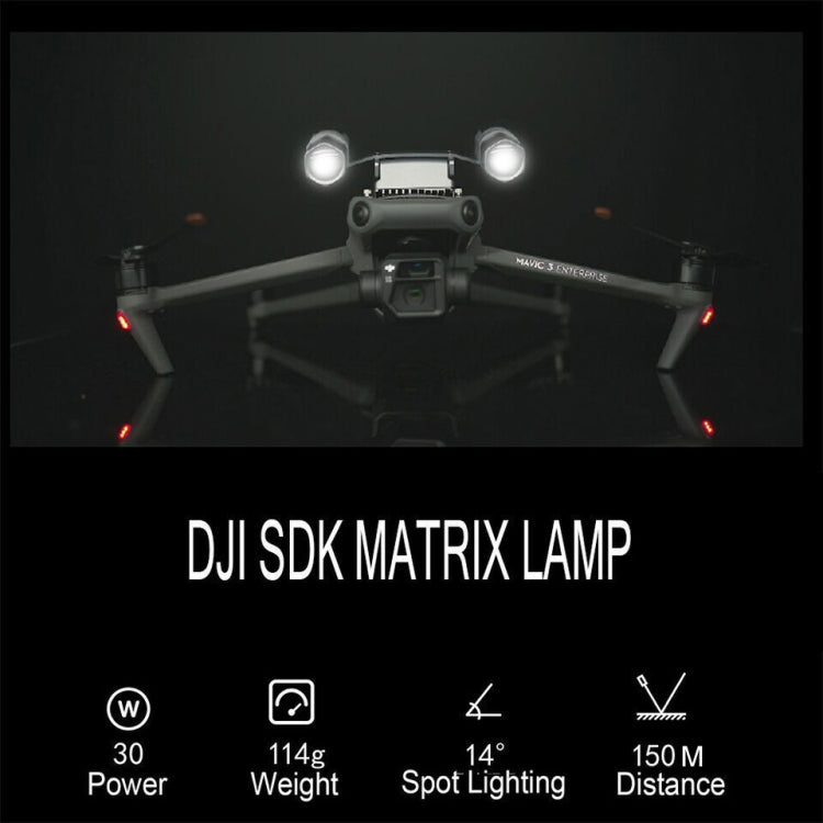 Chargez l&#39;image dans la visionneuse de la galerie, JZ T30 Matrix Lamp Spotlight for DJI Mavic 3E/3T
