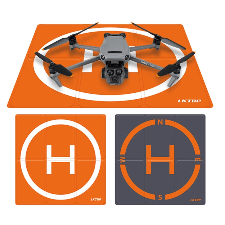 Load image into Gallery viewer, LKTOP 50cm Drone Universal Landing Pad Double-sided Waterproof Foldable RC Aircraft Launch Mat
