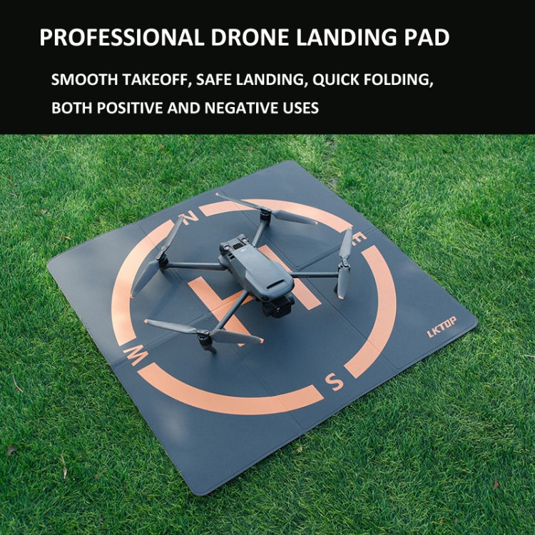 Chargez l&#39;image dans la visionneuse de la galerie, LKTOP 50cm Drone Universal Landing Pad Double-sided Waterproof Foldable RC Aircraft Launch Mat
