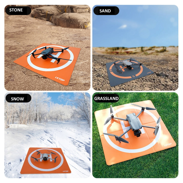 Load image into Gallery viewer, LKTOP 50cm Drone Universal Landing Pad Double-sided Waterproof Foldable RC Aircraft Launch Mat
