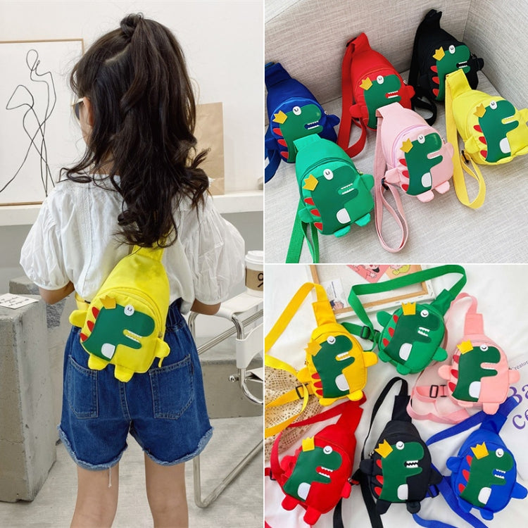 Load image into Gallery viewer, Cartoon Dinosaur Children Messenger Bag – Perfect for Kindergarten
