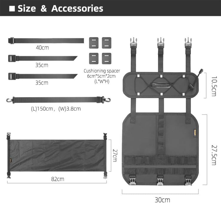 Chargez l&#39;image dans la visionneuse de la galerie, Rhinowalk RK9300 Large-Capacity Waterproof Outdoor Cycling Front Bag
