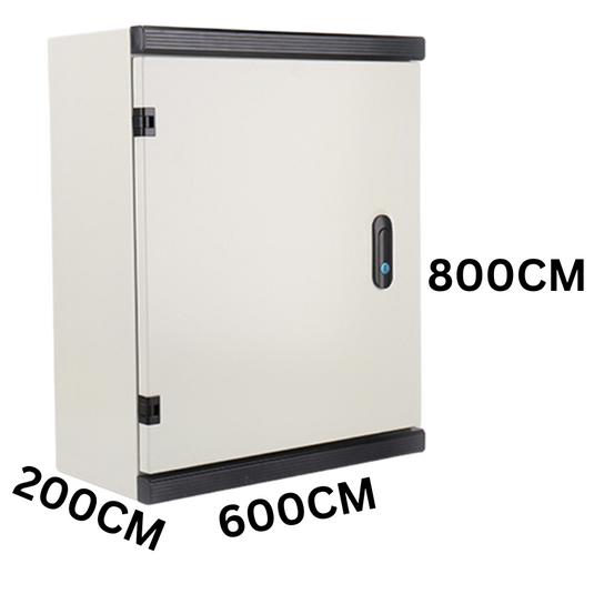 Premium Electrical Enclosure CCTV/Alarm Security Equipment Lockable Safe Metal Box Wall Mount - Polar Tech Australia