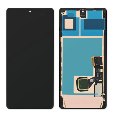 [Ori][With Bezel Frame & Fingerprint ] Google Pixel 7 Pro (GP4BC) LCD Touch Digitizer Screen Display Assembly - Polar Tech Australia