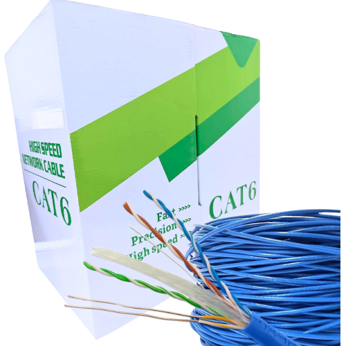 Cargue la imagen en el visor de la galería, Cat6 305M 1000ft UTP Ethernet LAN Network Wire CCTV Internet Cable - Polar Tech Australia
