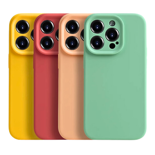 Apple iPhone 12/Pro/Pro Max Liquid Silicone Anti-drop Dirt-resistant Essentials Series Case