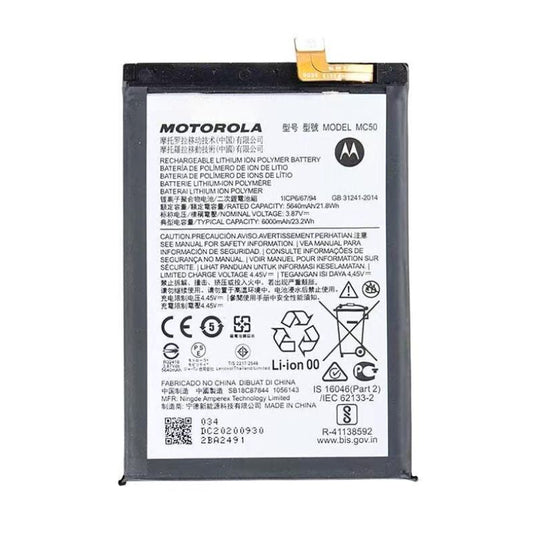 [MC50] Motorola Moto G60 / G40 Fusion / G9 Power - Replacement Battery - Polar Tech Australia