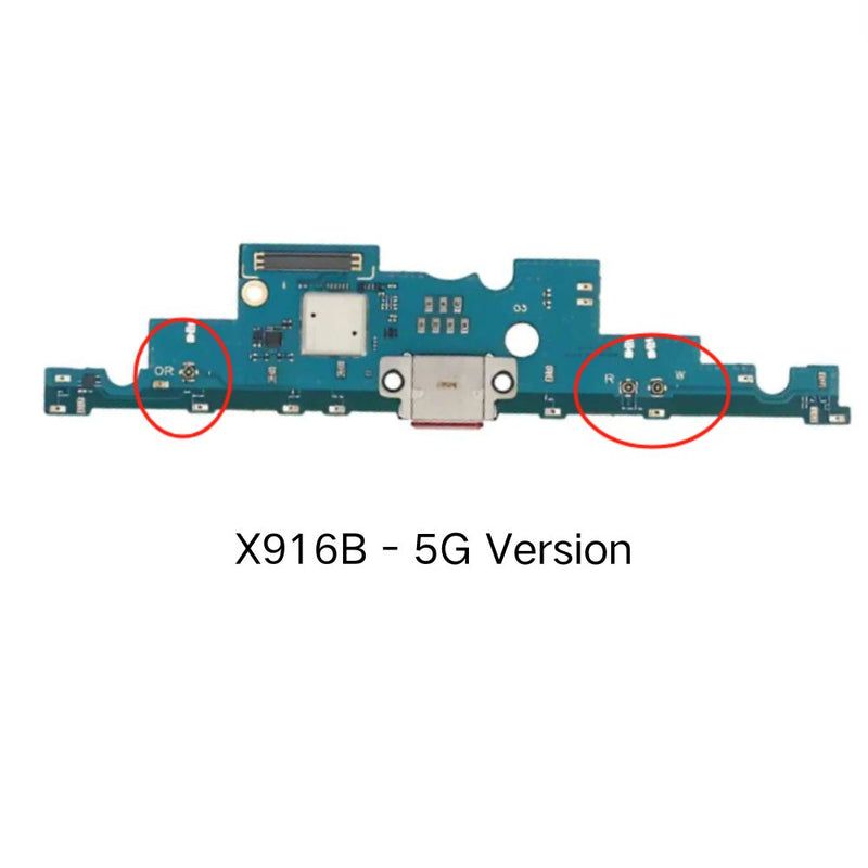 Chargez l&#39;image dans la visionneuse de la galerie, Samsung Galaxy Tab S9 Ultra 2023 14.6&quot; (X910 / X916B / X918U) Charging Port Flex Board - Polar Tech Australia
