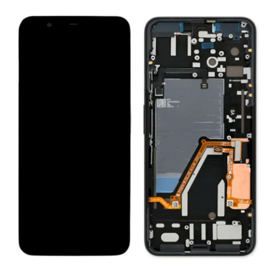 [With Frame] Google Pixel 4 XL (G020P) OLED LCD Touch Digitizer Screen Display Assembly - Polar Tech Australia