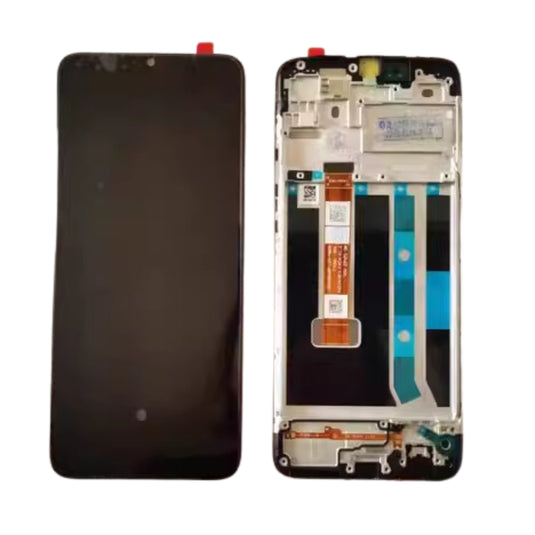 [With Frame] OPPO A35 2021 (PEHM00) - LCD Touch Digitiser Display Screen Assembly - Polar Tech Australia