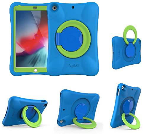 Cargue la imagen en el visor de la galería, Apple iPad 7th/8th/9th 10.2&quot; Pepko EVA PRO Heavy Duty Case with Handle Stand Ring - Polar Tech Australia
