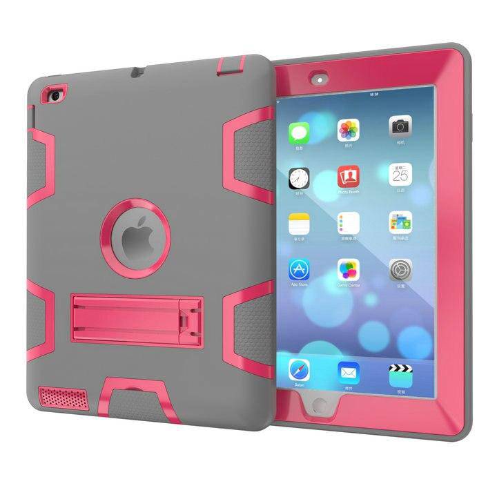 Load image into Gallery viewer, Apple iPad Mini 6 Defender Heavy Duty Drop Proof Rugged Protective Stand Case - Polar Tech Australia
