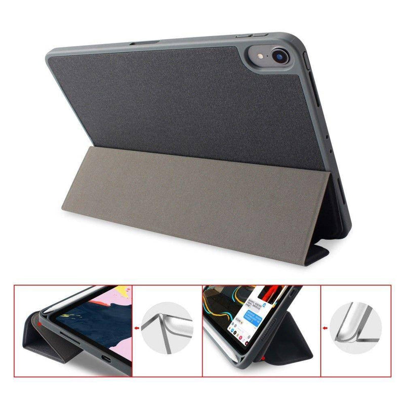 Load image into Gallery viewer, Apple iPad 7th(2019)/iPad 8th(2020)/iPad 9th(2021) 10.2&quot; &amp; Air 3 &amp; Pro 2 10.5“ Mutural Smart Stand PU Leather Business Style Case - Polar Tech Australia
