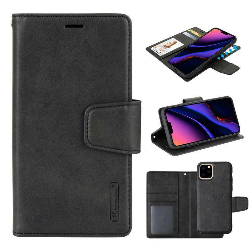 Chargez l&#39;image dans la visionneuse de la galerie, [2 in 1 Magnetic Detachable] Apple iPhone 15/15 Plus/15 Pro/15 Pro Max Hanman Miro Flip Wallet Leather Case - Polar Tech Australia
