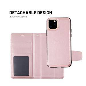 Chargez l&#39;image dans la visionneuse de la galerie, [2 in 1 Magnetic Detachable] Apple iPhone 15/15 Plus/15 Pro/15 Pro Max Hanman Miro Flip Wallet Leather Case - Polar Tech Australia
