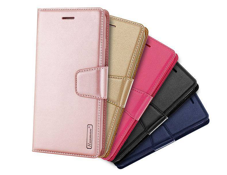 Cargue la imagen en el visor de la galería, Apple iPhone 15/15 Plus/15 Pro/15 Pro Max Hanman Mill Premium Quality Flip Wallet Leather Case - Polar Tech Australia
