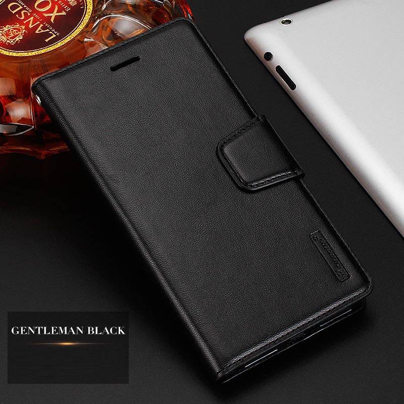 Cargue la imagen en el visor de la galería, Apple iPhone 15/15 Plus/15 Pro/15 Pro Max Hanman Mill Premium Quality Flip Wallet Leather Case - Polar Tech Australia
