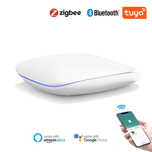 [TUYA Smart Home][GW16] Universal Zigbee & Bluetooth Wireless Gateway Linkage Bridge Hub Remote Controller - Polar Tech Australia