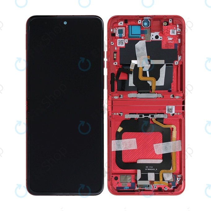 Cargue la imagen en el visor de la galería, [Inner Screen][With Frame] Motorola Moto Razr 40 Ultra (XT2321-3) LCD Touch Digitizer Screen Display Assembly
