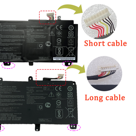 [B31N1726] ASUS ZX80G ZX80GE FX80G FX80GD FX80GE FX80GM FX506II B31N1726-1 Replacement Battery - Polar Tech Australia