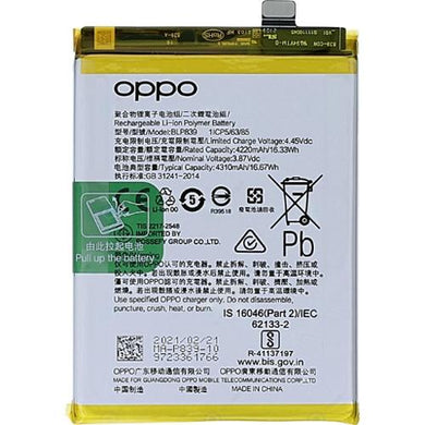 [BLP839] OPPO A94 5G / Reno5 Z / Reno6 Z - Replacement Battery - Polar Tech Australia