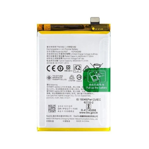 [BLP837] Realme 9 Pro Plus (RMX3392, RMX3393) - Replacement Battery - Polar Tech Australia