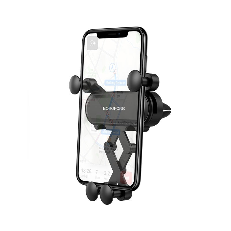 Load image into Gallery viewer, [BH19] BOROFONE Universal Mini Lightweight Aircon Vent Flow Gravity Phone Holder - Polar Tech Australia
