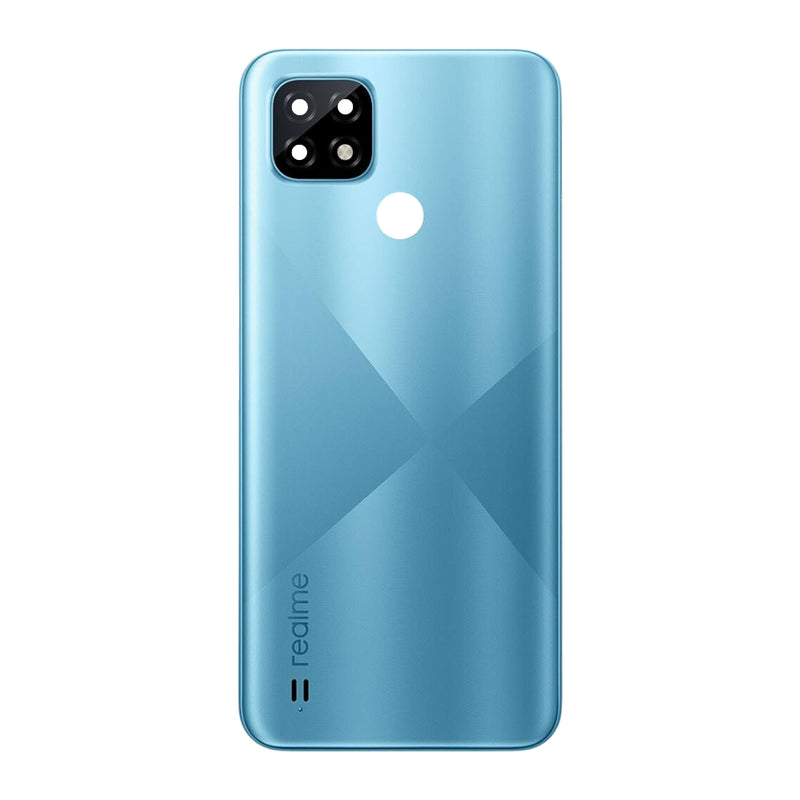 Cargue la imagen en el visor de la galería, [With Camera Lens] Realme C21 (RMX3201) - Back Rear Battery Cover Panel - Polar Tech Australia
